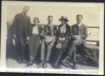 Three men and two women