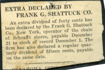 News clipping, front