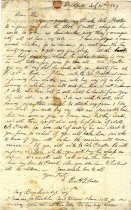 Letter, page 1