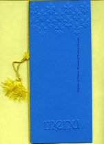 Private Dinner Menu, page 1