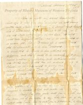 Letter from Mary Watts Brown, page 1