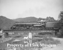 Boy, horse, and locomotive