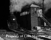 Backing past Hager Tower.