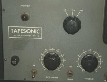 Tapesonic tape recorder.