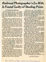 Newspaper Clipping, page 1