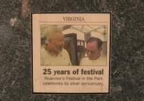 Framed Newspaper Clippings