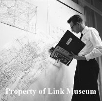 George Thom Plotting Out Locations On The Shenandoah Valley Line