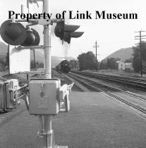 Approaching Train On Double Track