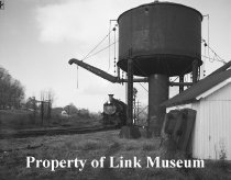 Engine 382 Leaving The Mainline For The Abindgon Branch