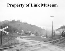 Locomotive At Railroad Crossing Near Lansing, NC.