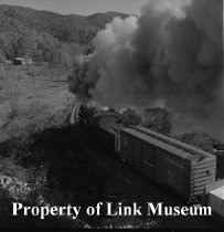 Browns Bottom Train Has Moved Out Showing First Box Car