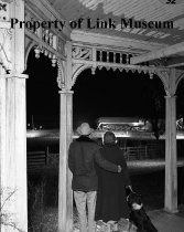 Train No. 42 Passing The Residence Of Mr. And Mrs. B. F. Pope