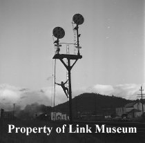 Corky Zider On Signal Bridge Fixing The Wire At Max Meadows