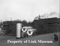 Northbound Freight With The Texaco Tanks, Luray