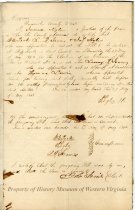 Poll Book, Big Lick, Virginia, last page