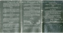 Invalid's Home Booklet, pages 1-3