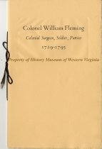 Col. Wm. Fleming Booklet