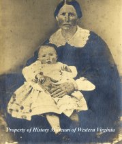 Mildred Burton Wade and baby