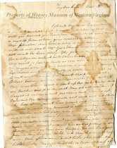 Letter from Mary (Watts) Morris to Mary (Scott) Watts, page 1