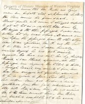 Letter from Anna Maria (Saunders) Preston