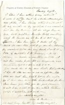 Letter from Anna Maria (Saunders) Preston