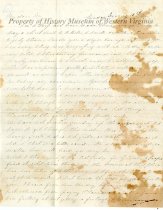 Letter from Alice Watts Saunders, page 1