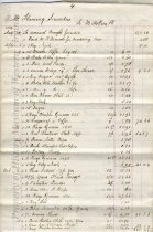 Account Statement from M. Hollins & Co, page 1