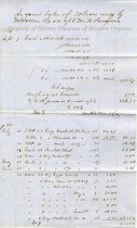 Account Statement from M. Hollins & Co, page 1