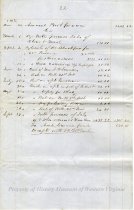Account Statement from M. Hollins & Co, page 9