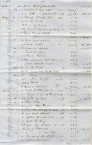 Account Statement from M. Hollins & Co, page 3