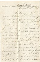 Letter from Elizabeth L. "Betty" (dabney) Saunders