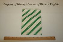 Heironimus Green and White Striped Bag