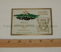 Antique Automobile Club of America Plate