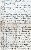 Letter from Fanny Burwell to Eliza Breckinridge, page 1