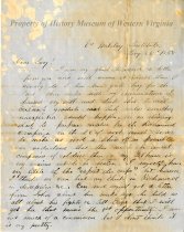 Letter from James Breckinridge to Lucy Breckinridge, page 1