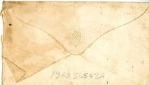 Envelope addressed to John H. Breckinridge, rear