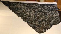 Black Lace Mantilla 1825