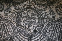 Black Lace Mantilla 1825