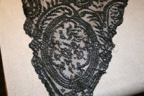 Black Lace Mantilla 1825