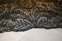 Black Lace Mantilla 1825