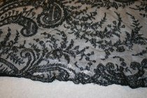 Black Lace Shawl 1825