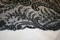 Black Lace Shawl 1825