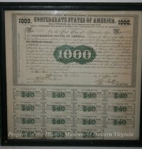 Confederate War Bond