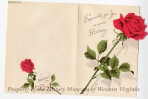 Birthday card for Charlotte Hunter from Belinda Spindle