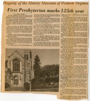 First Presbyterian marks 125th year