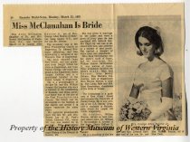 Miss McClanahan Is Bride