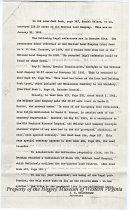 Memorandum from the Roanoke Historical Society concerning the McClanahan Ce