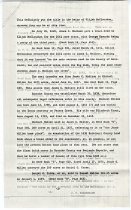 Memorandum from the Roanoke Historical Society concerning the McClanahan Ce