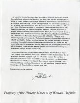 Letter from Joe McClenahan to Judge Coulter