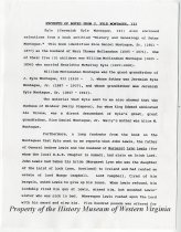 Excerpts from the notes of J. Kyle Montague